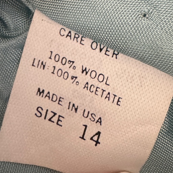 Pendleton Vintage Women’s Rayon Green‎ Gold Equestrian Blouse Size 14 Petite NWT - Picture 8 of 9